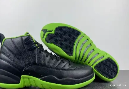 GREEN 12 AJ12 FLIGHT DOF Jordan BLACK 0516